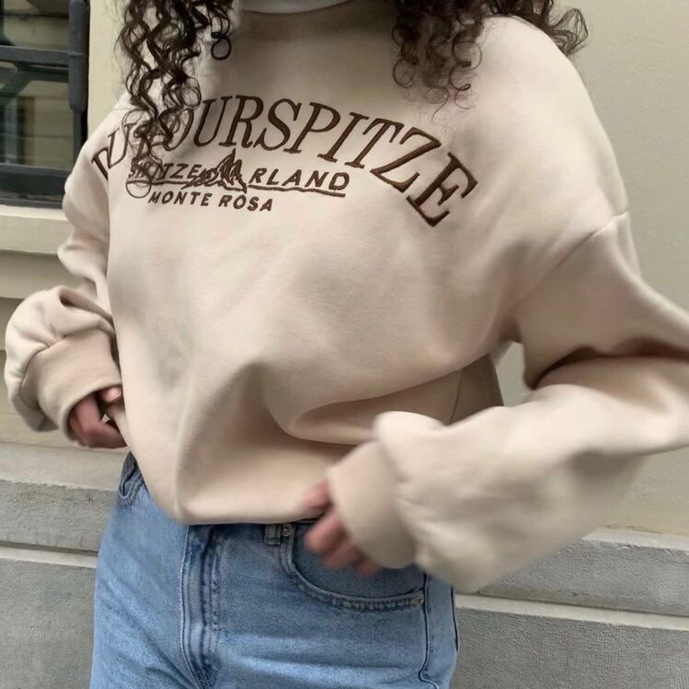 New Monte Rosa Tan Sweatshirt